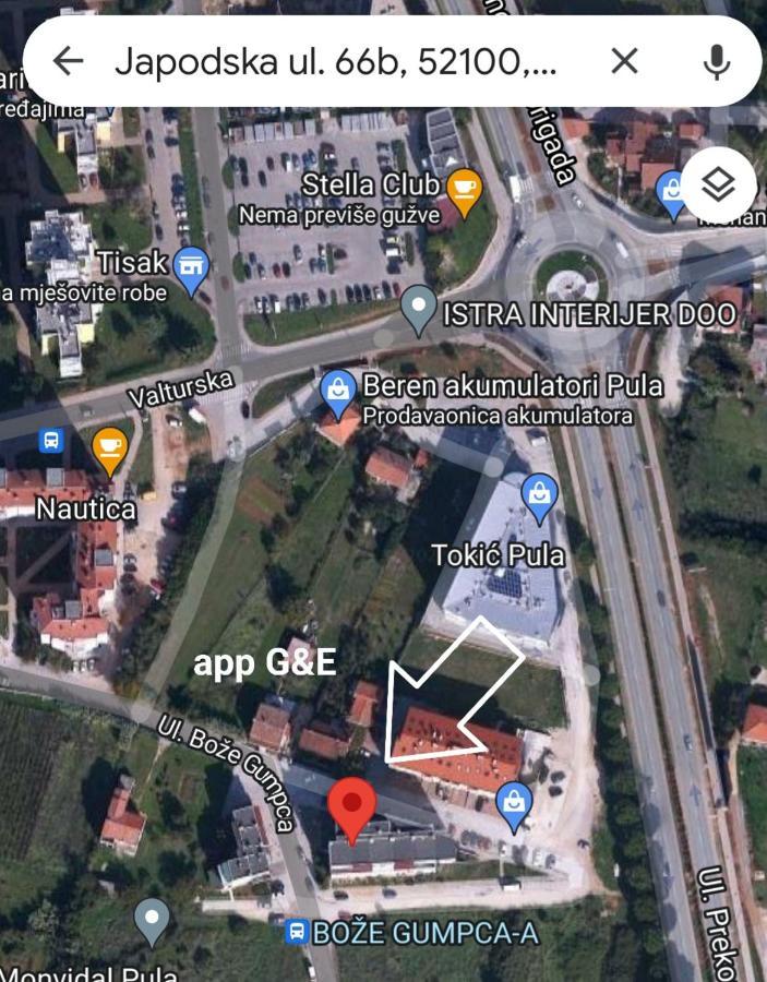 G&E Apartment Pula Luaran gambar